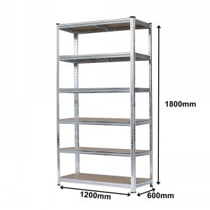 Budget Boltless Shelving 6 Levels 1.8m x 1.2m x 0.6m